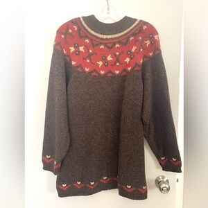 Vintage 100% wool sweater